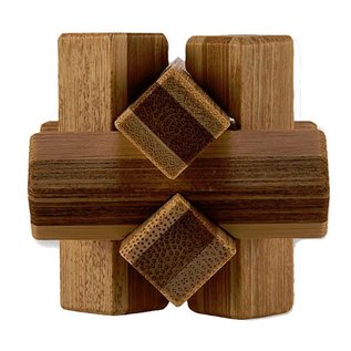 Eco Game Assorted Mini Eco Bamboo Puzzles