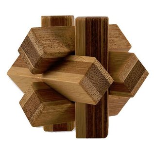 Eco Game Assorted Mini Eco Bamboo Puzzles
