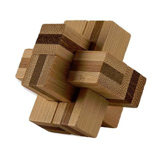 Eco Game Assorted Mini Eco Bamboo Puzzles