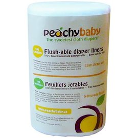 Peachy Baby Peachy Baby Flushable Liners