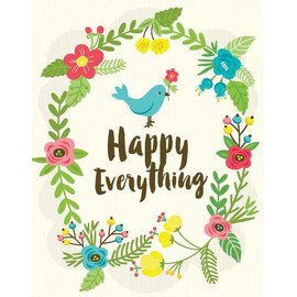 Yellow Bird Paper Greetings Happy Everything Greeting Card