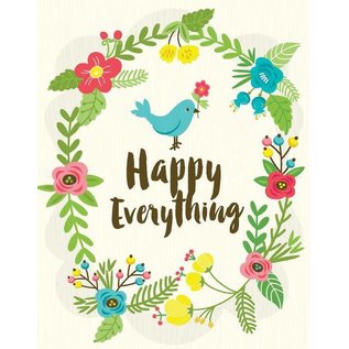 Yellow Bird Paper Greetings Happy Everything Greeting Card
