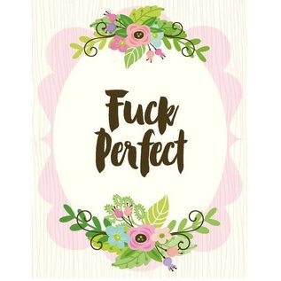 Yellow Bird Paper Greetings Fuck Perfect Greeting Card