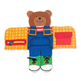 Melissa & Doug Soft Activity Book - Dress Up Bear