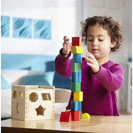 Melissa & Doug Shape Sorting Cube Classic Toy