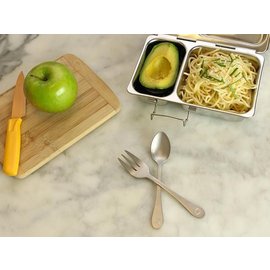 Planetbox PlanetBox Stainless Steel Fork & Spoon Set