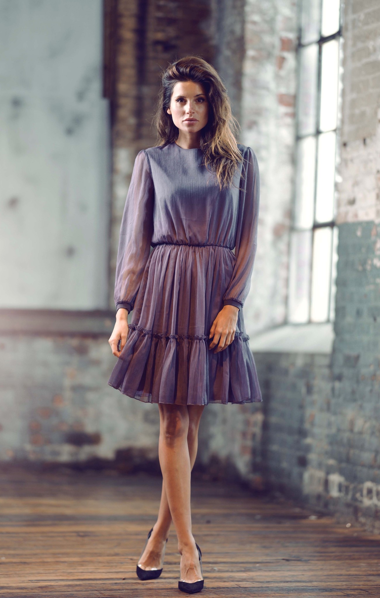 Ellie Violet Dress Sheek Iconic Fashion