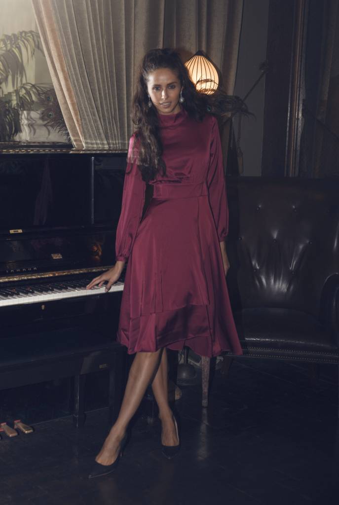 Bliss Silk Overlay Dress Sheek Iconic Fashion