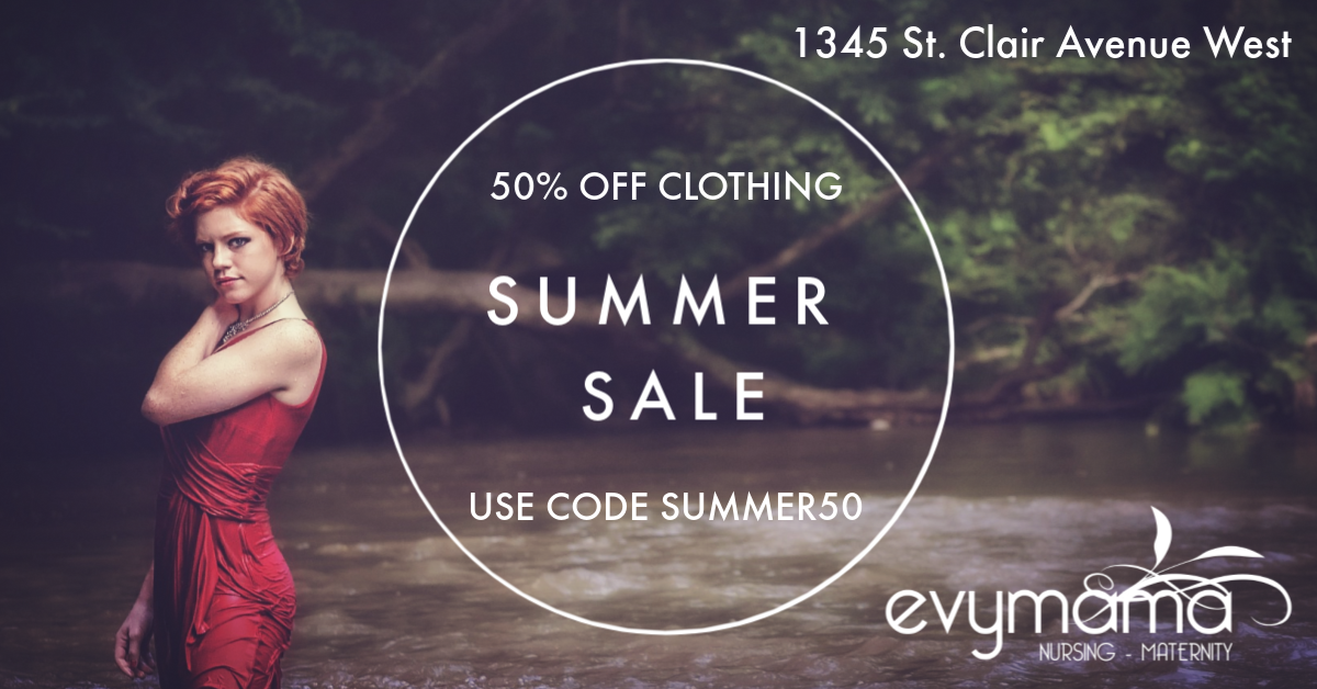 50% off Summer Clothing