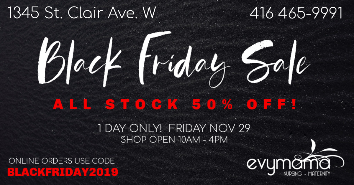 BLACK FRIDAY SALE NOV. 29