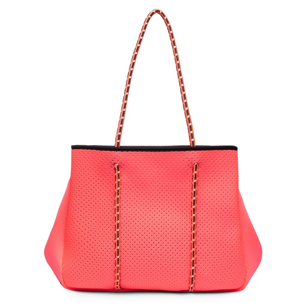 Neoprene Tote ivory & birch