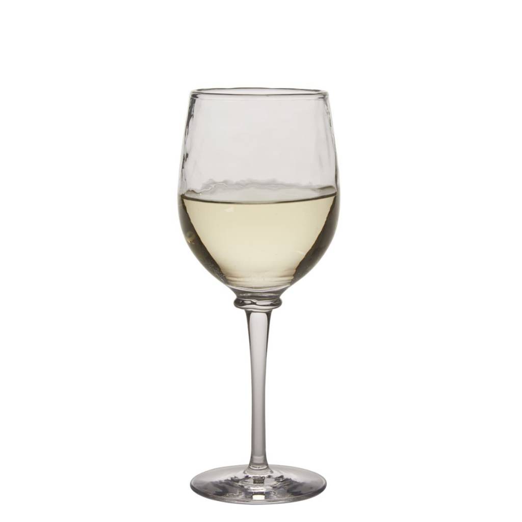 Juliska Carine White Wine Goblet ivory & birch