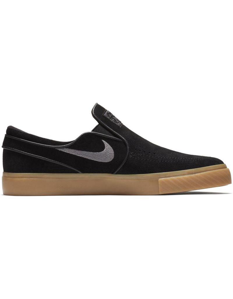 nike janoski slip on black