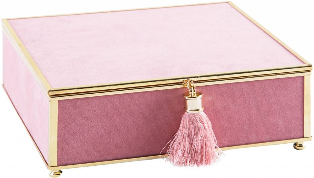 Pink Velvet Jewelry Box Gifts and More