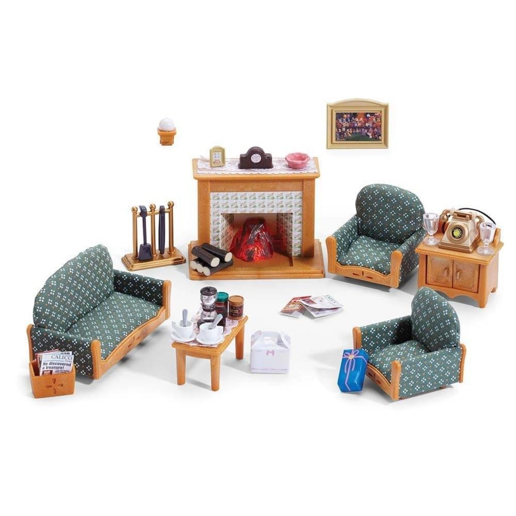 Calico Critters Room Deluxe Living Room Set Minds Alive! Toys Crafts