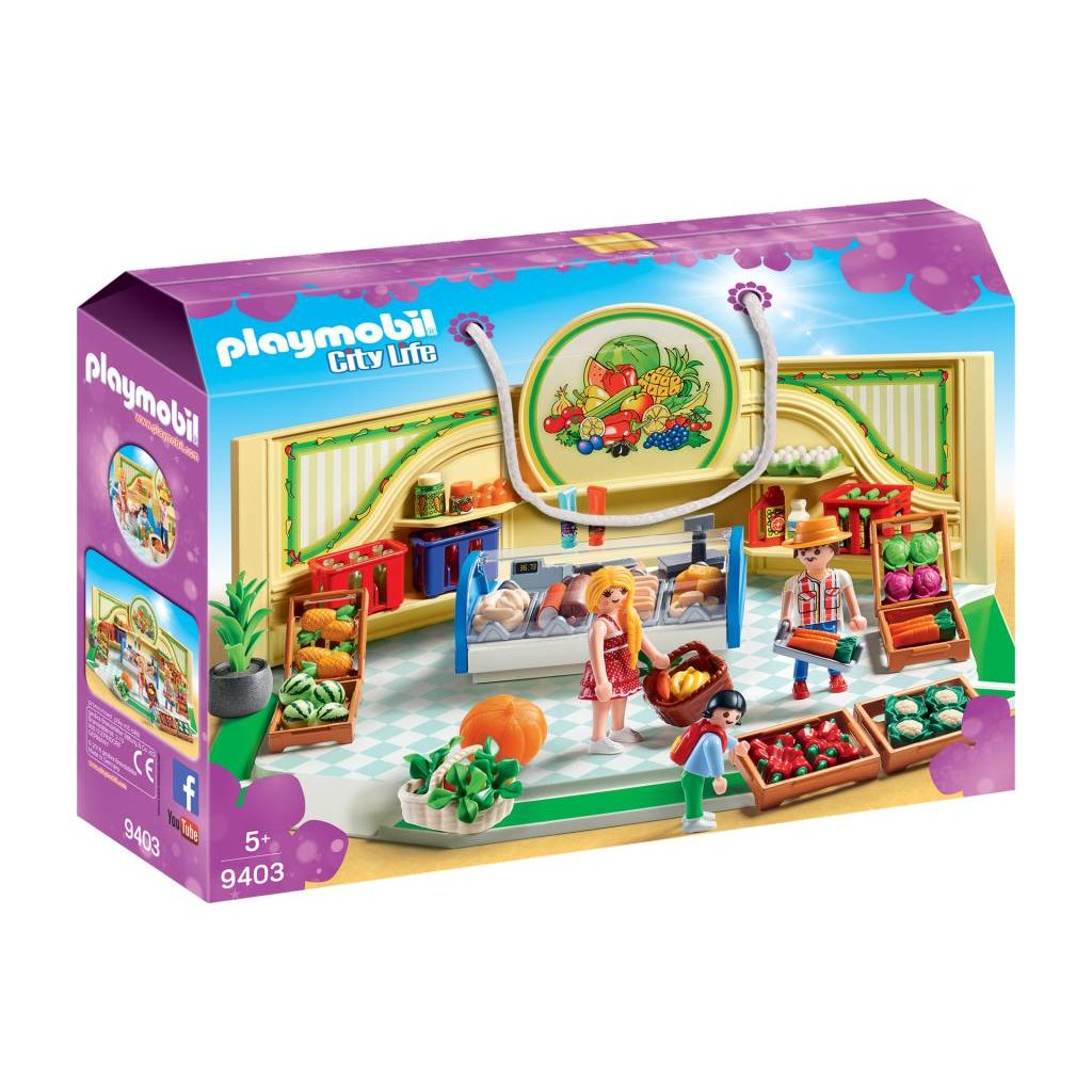 Playmobil Shopping Grocery Shop Minds Alive! Toys Crafts Books
