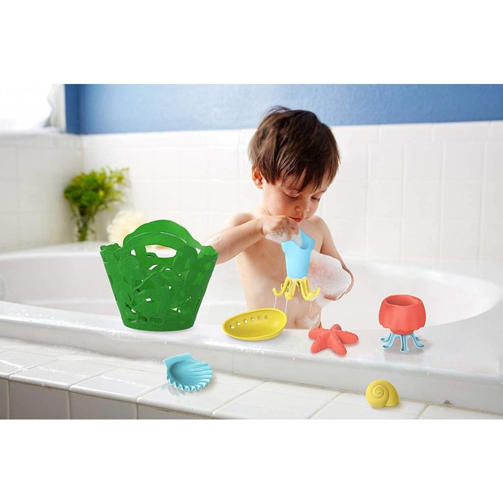 Green Toys Tide Pool Bath Set Minds Alive! Toys Crafts Books