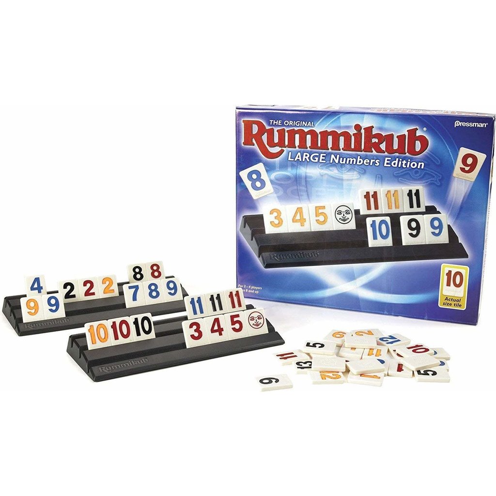 Pressman Game Rummikub Large Numbers - Minds Alive! Toys Crafts Books