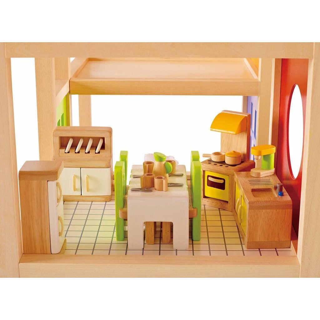 Hape Wooden Doll House Furniture Kitchen Minds Alive! Toys Crafts Books