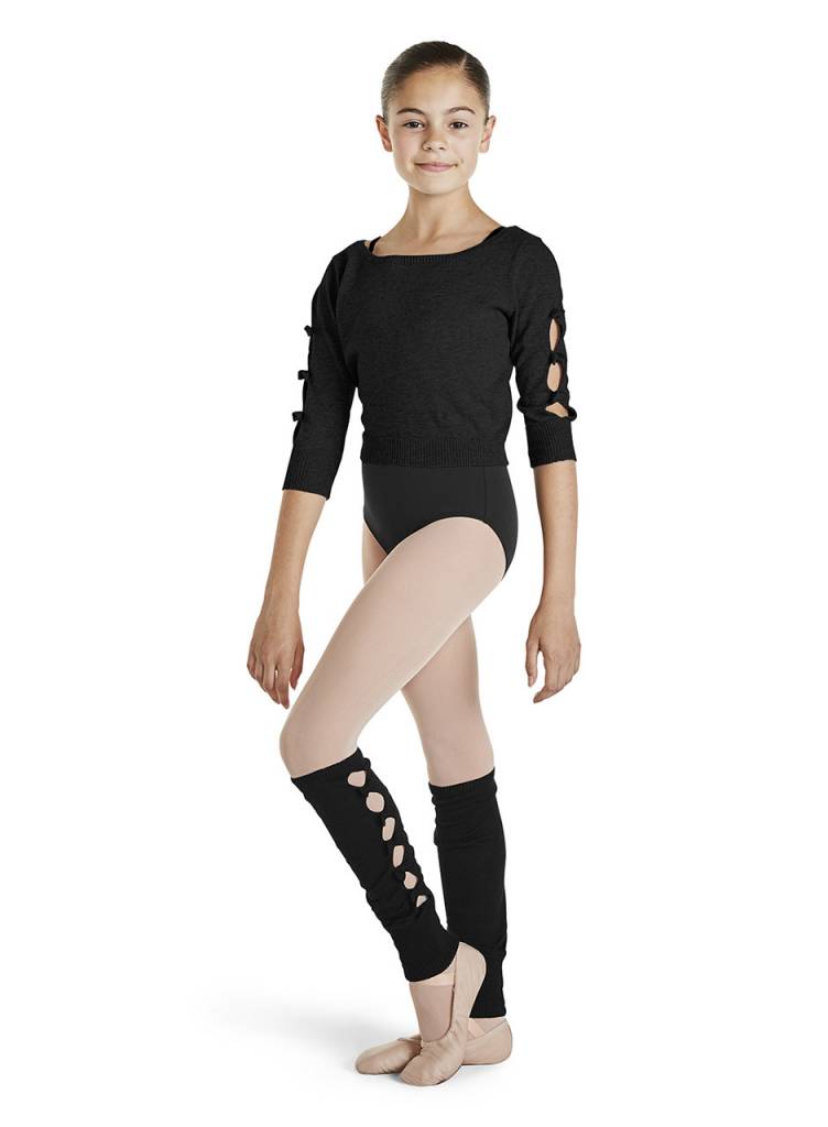 Bloch, Mirella CW1140 Bow Detail Leg Warmers The Dance Store