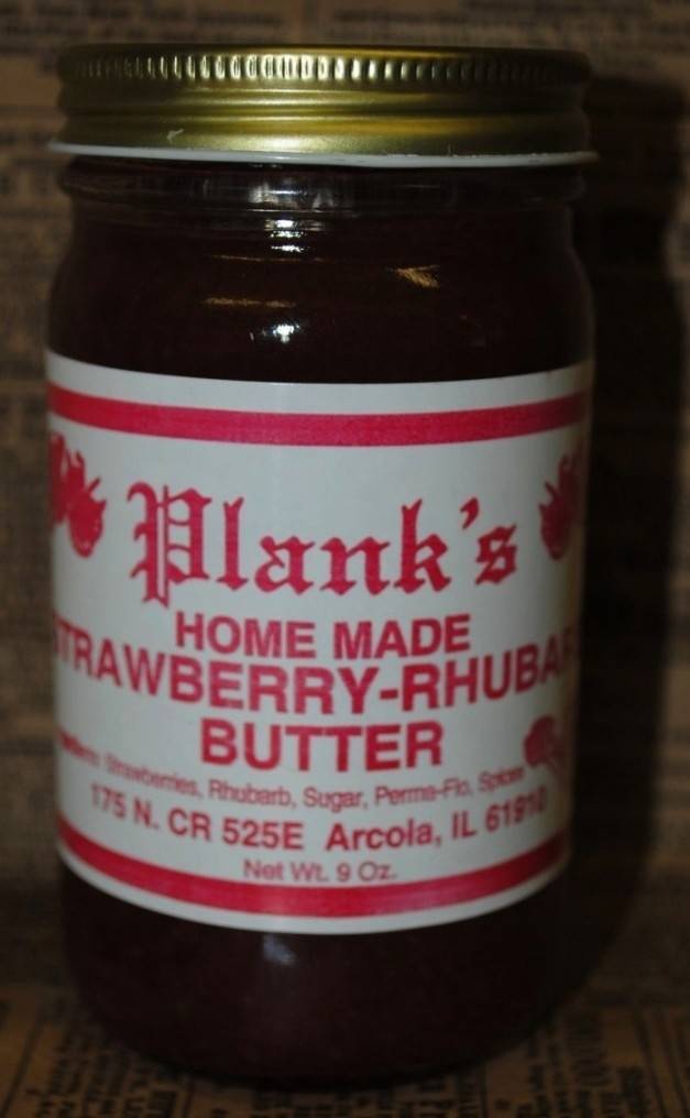 Plank S Strawberry Rhubarb Butter Granny Annie S Amish Furniture
