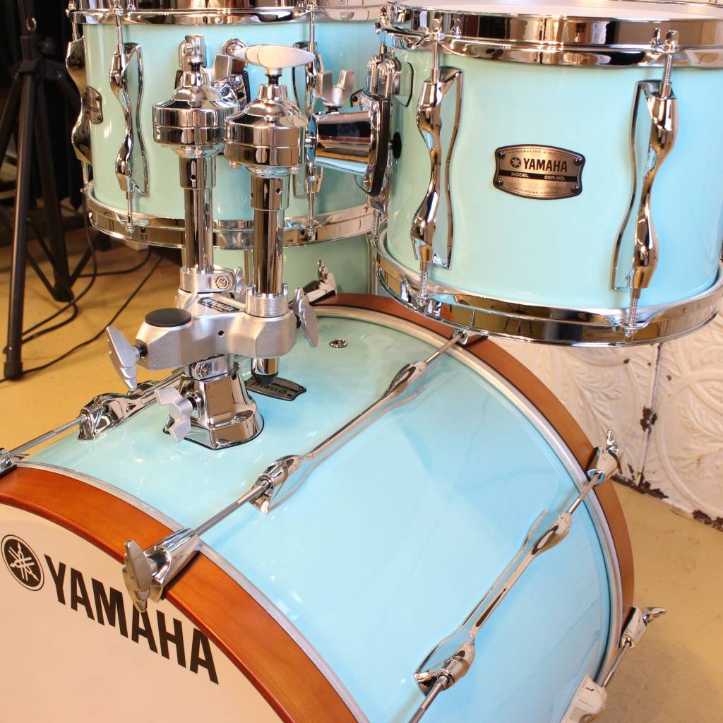 Yamaha Recording Custom Surf Green Drum Kit 22101216in Timpanopercussion