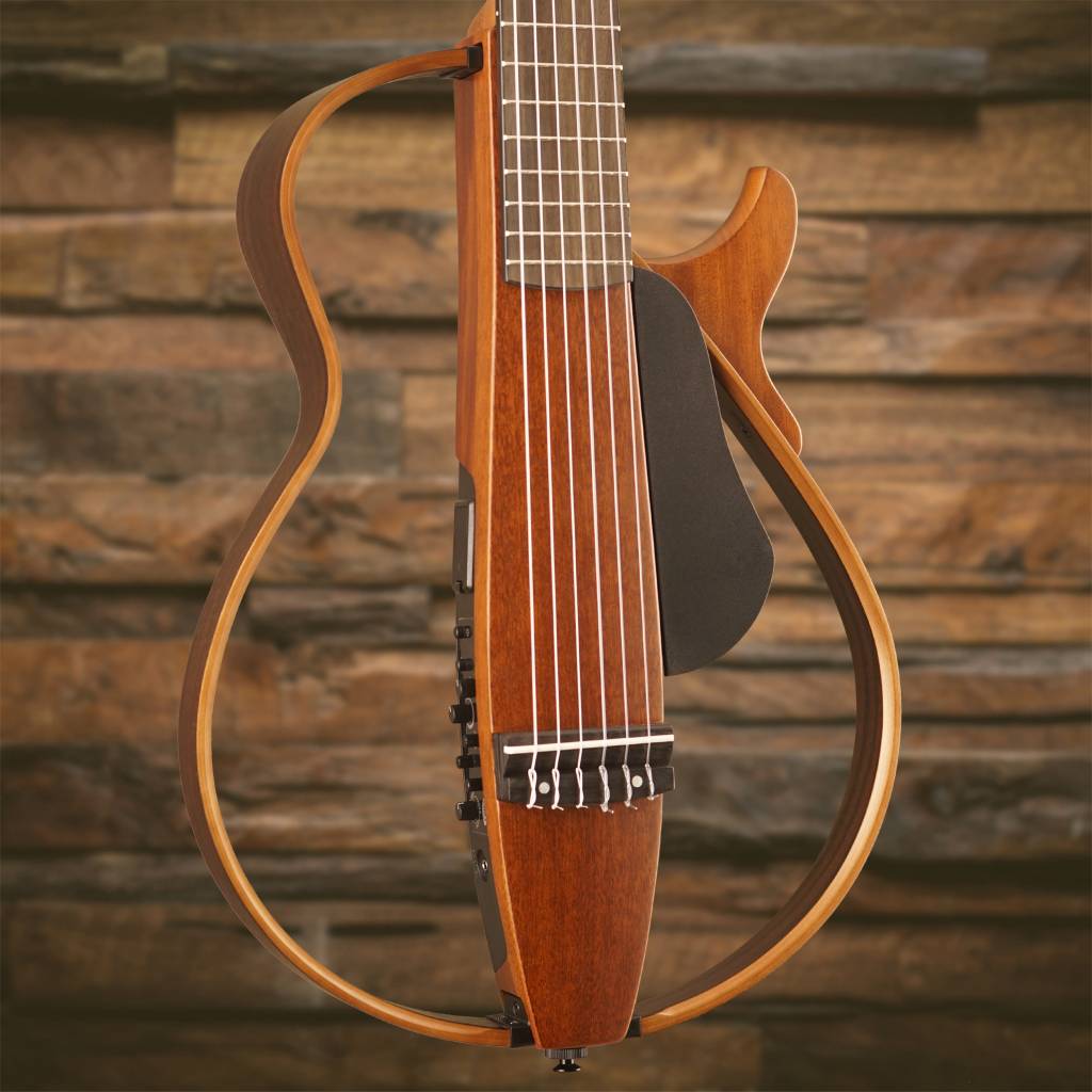 Yamaha SLG200N NT Nylon String Silent Guitar Natural Melody Music Shop