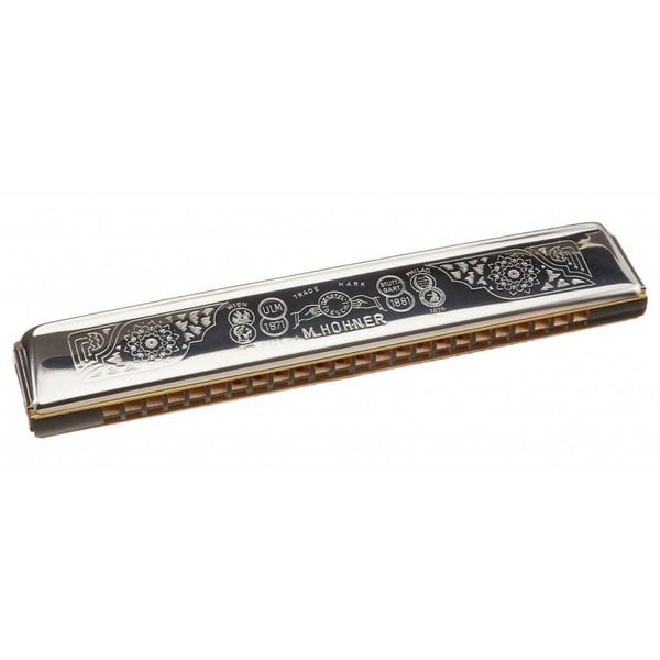 Hohner Hohner 2509C Echo 48 Tremolo Harmonica (24 Hole Tremolo); Key