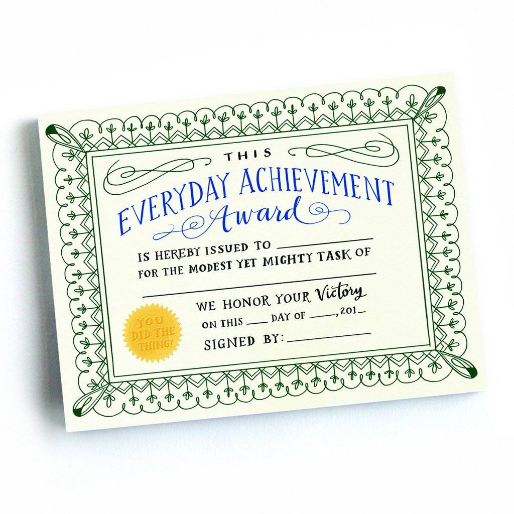 achievement certificates portage bay goods acheivment certificates