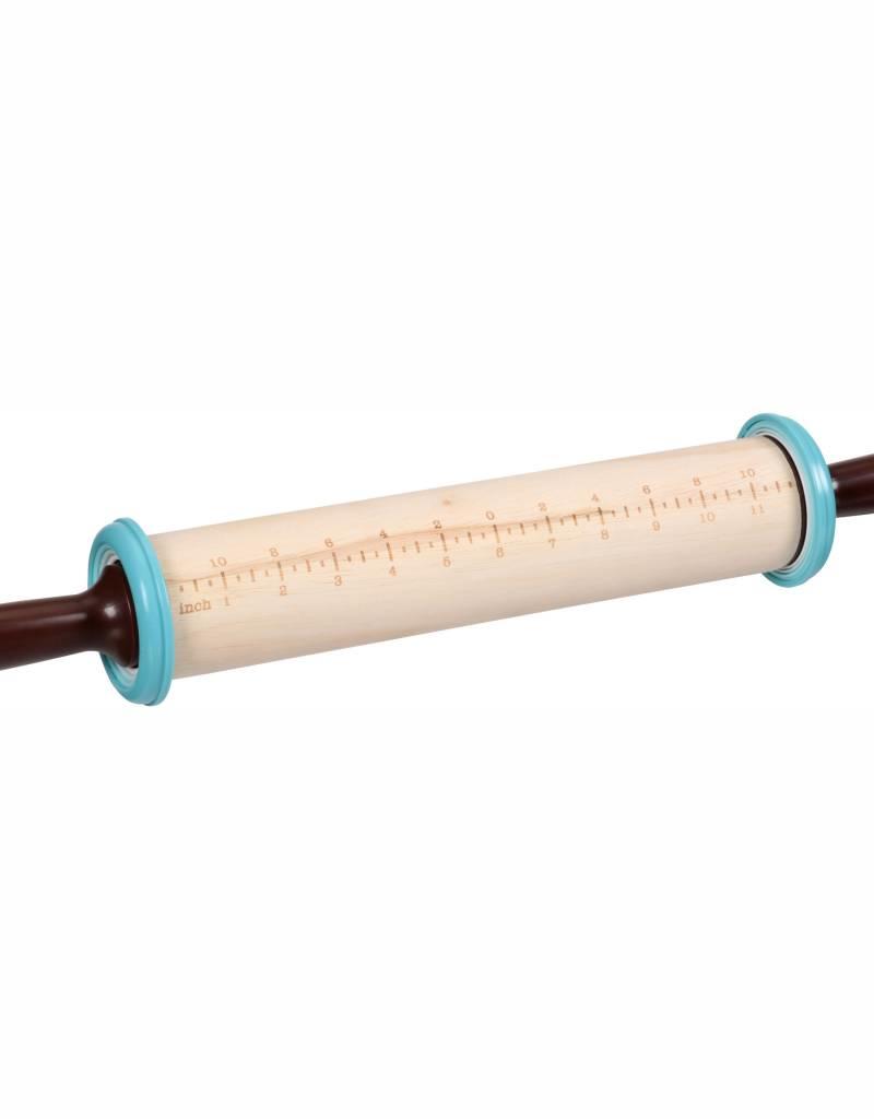 Rolling Pin with Measuring Guide Sweet Baking Supply