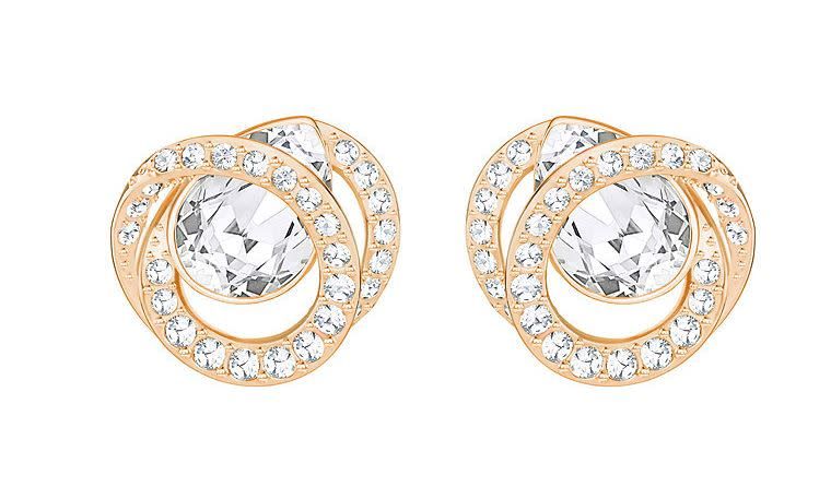 Swarovski Generation Pierced Earring Gold Swarovski Generation Pierced Earring Gold