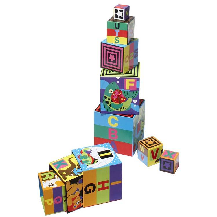 ALPHABET NESTING BLOCKS THE TOY STORE