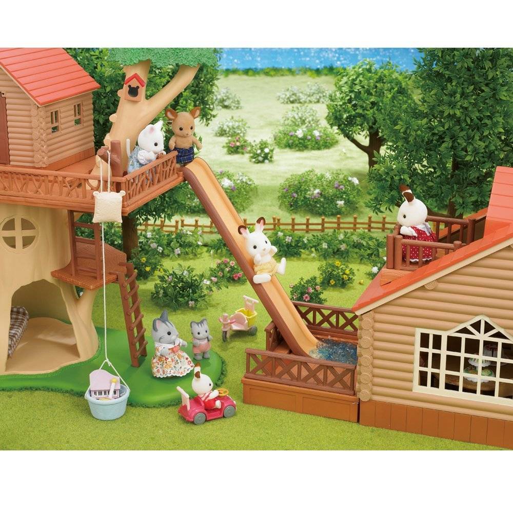 calico critters tree house gift set