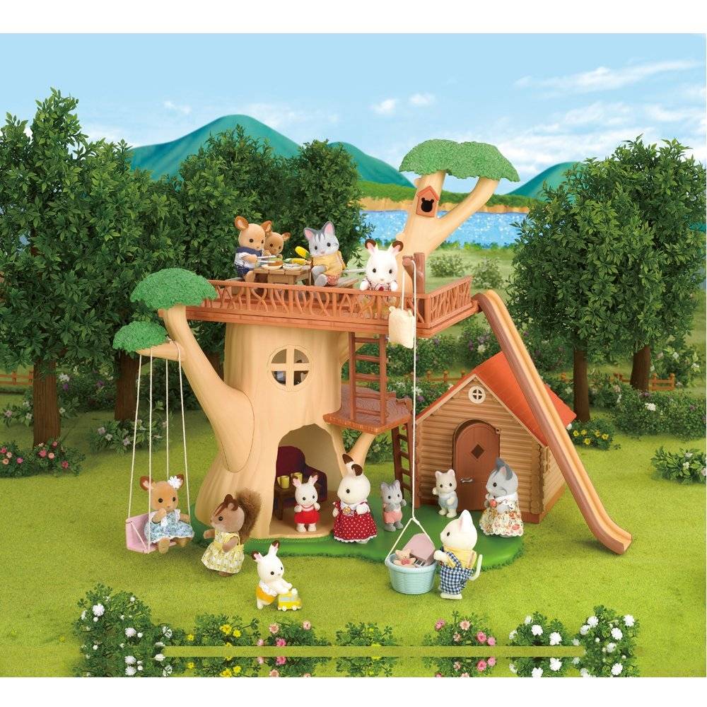 ADVENTURE TREE HOUSE GIFT SET CALICO CRITTERS - THE TOY STORE
