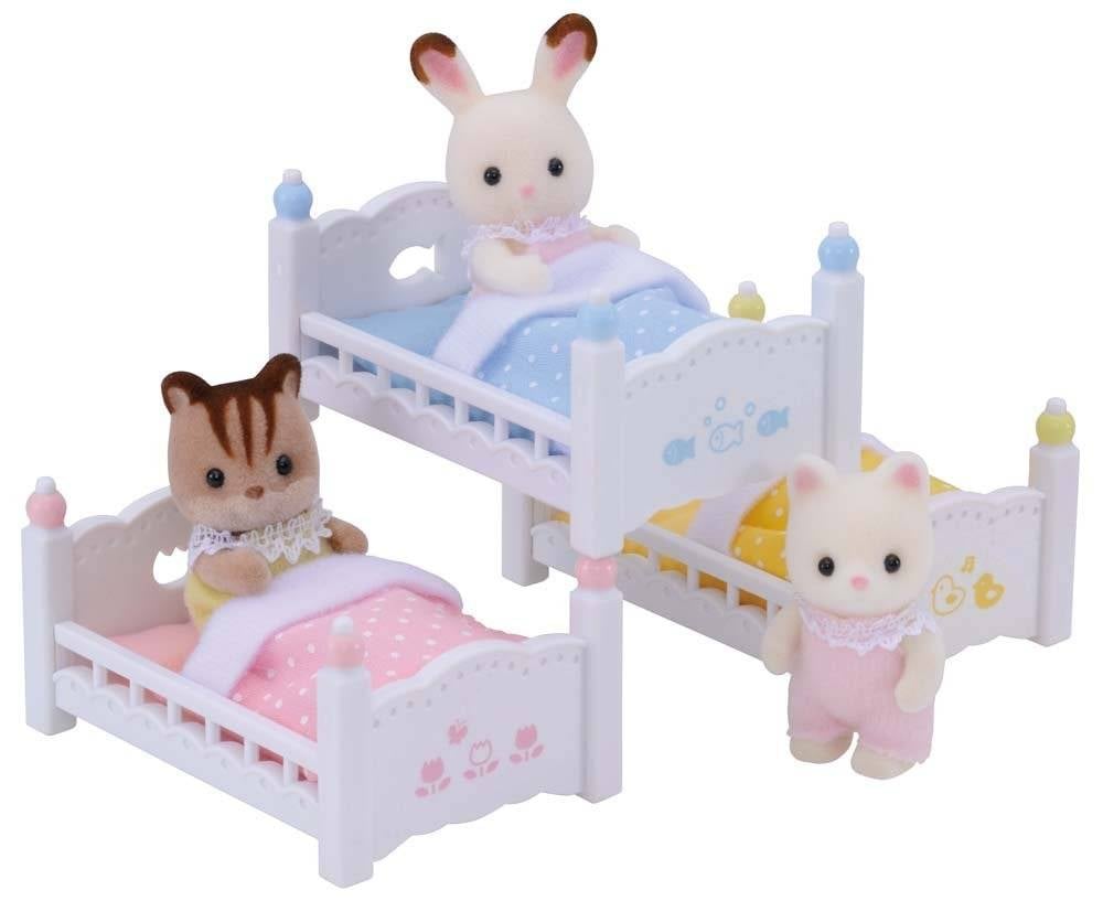 Epoch Everlasting Play Triple Baby Bunk Beds Calico Critters The Epoch Everlasting Play Triple Baby Bunk Beds Calico Critters