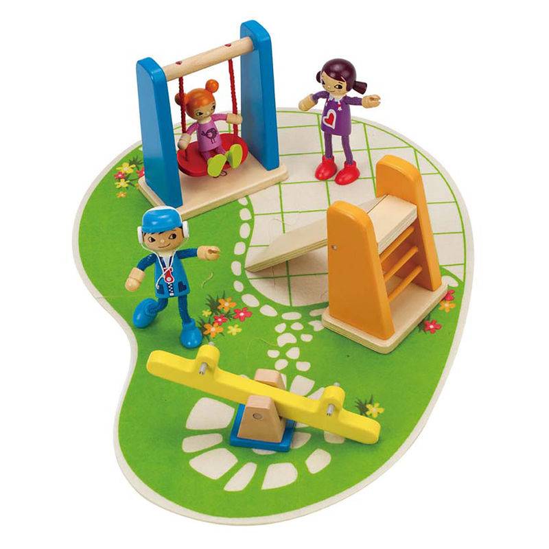 HAPE DOLLHOUSE PLAYGROUND THE TOY STORE