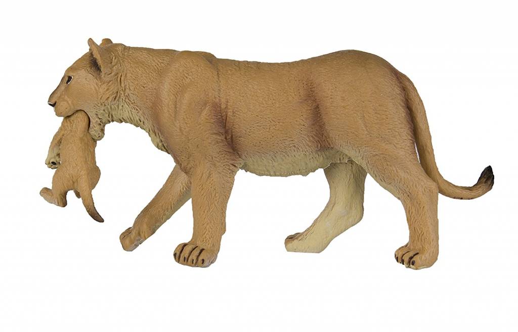 SAFARI LIONESS WITH CUB SAFARI - THE TOY STORE