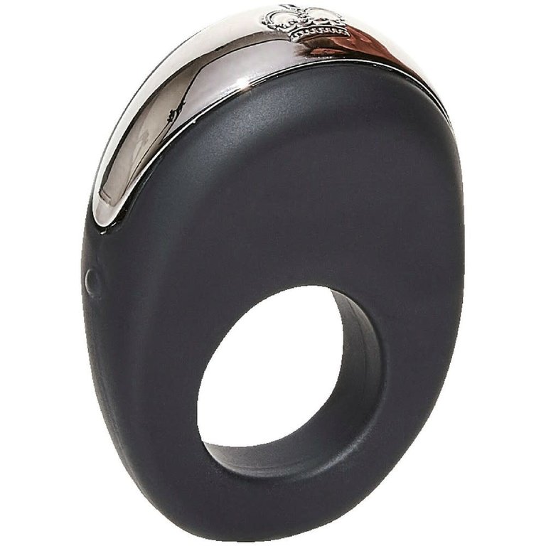 Эрекционное кольцо с вибрацией Hot Octopuss Atom Plus Cock Ring Black  E26445 - Hotoctopuss - ВиброКольца - Купить