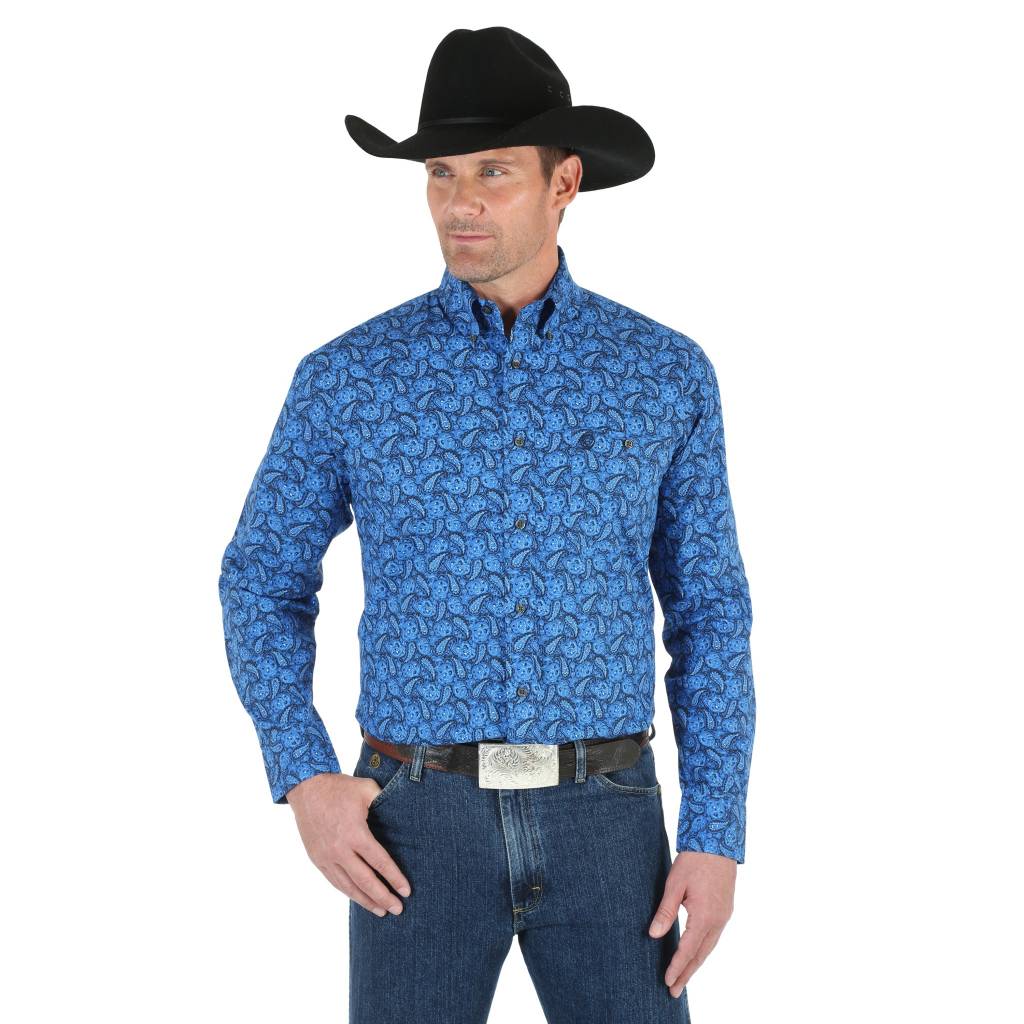 george strait shirt wrangler