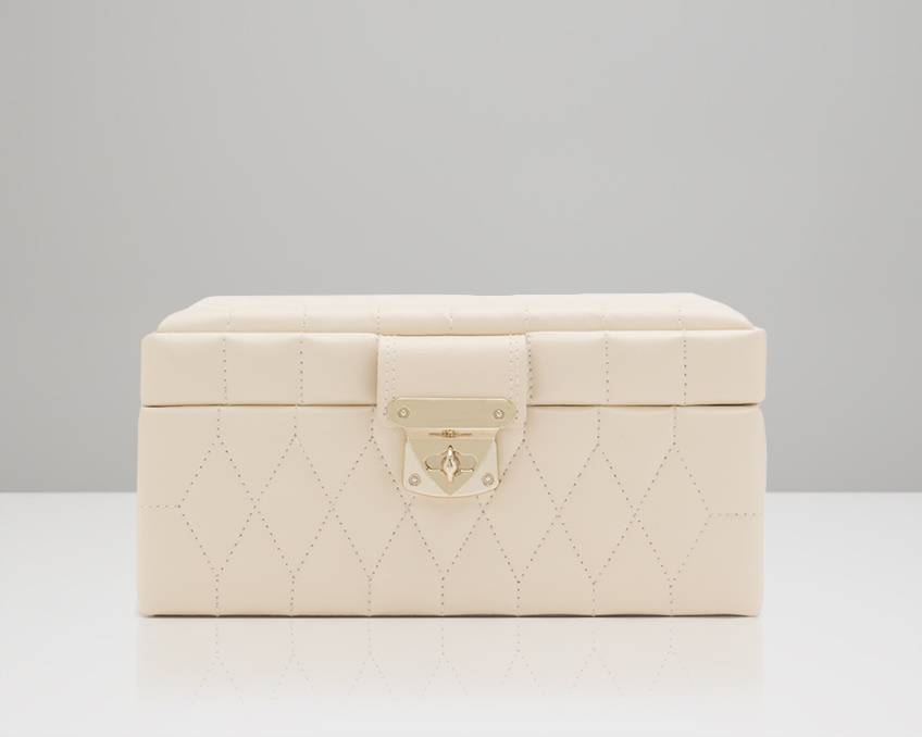 Caroline Medium Jewelry w/travel case Ivory The Initial Choice