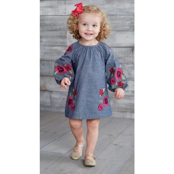 Floral Embroidered Dress