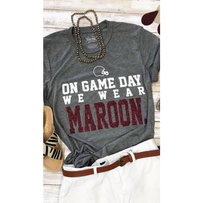 how to cut a shirt for game day