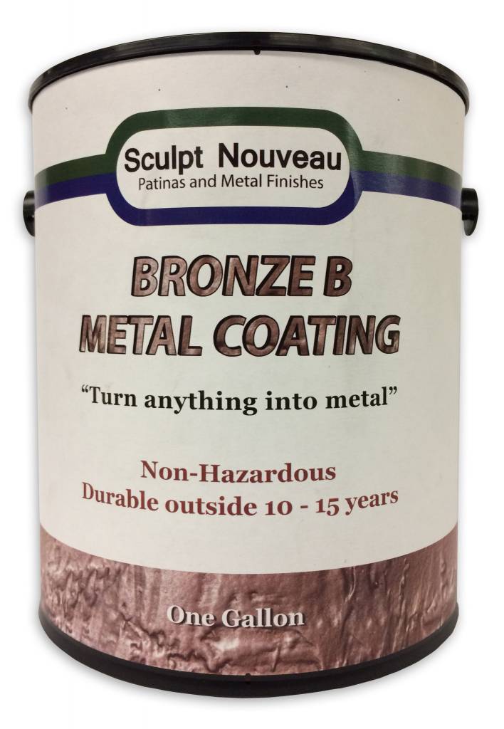 B Metal Coat Bronze Gallon The Compleat Sculptor The Compleat Sculptor