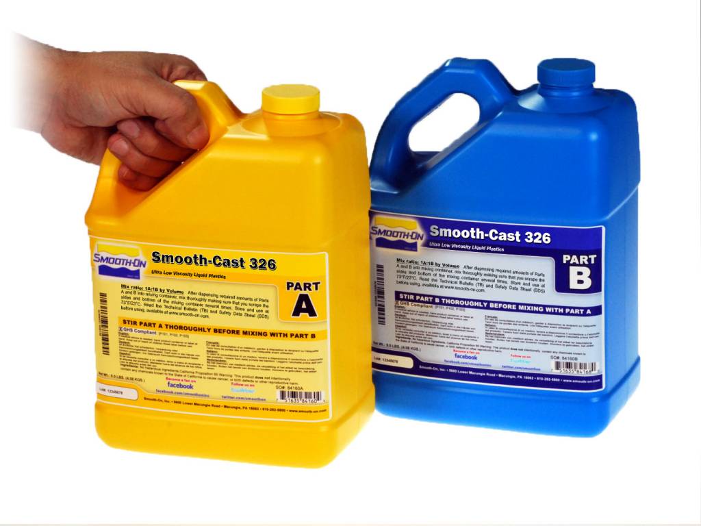 Smooth-Cast 326 2 Gallon Kit - The Compleat Sculptor - The Compleat ...