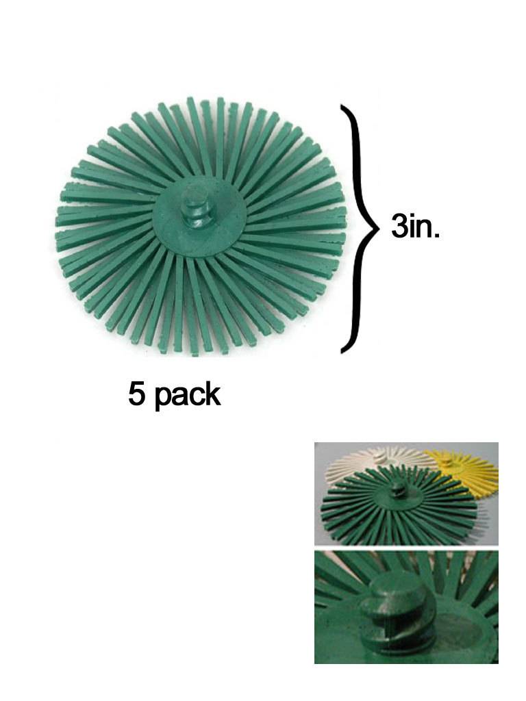 3m-roloc-radial-bristle-disc-3-green-50grit-5-pack-the-compleat