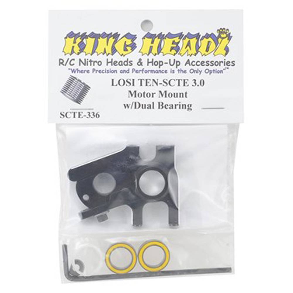 KHZ-SCTE-336 Losi TEN-SCTE 3.0 Aluminum Motor Mount w//Dual Bearing