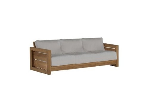 Kolo Collection Summer Clics Bali Sofa In Natural Teak