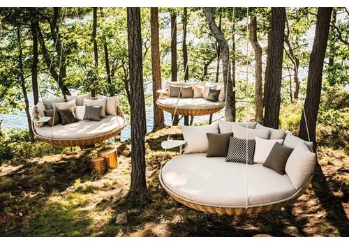 Dedon Kolo Collection Dedon Swingrest Hanging Lounger In Chalk