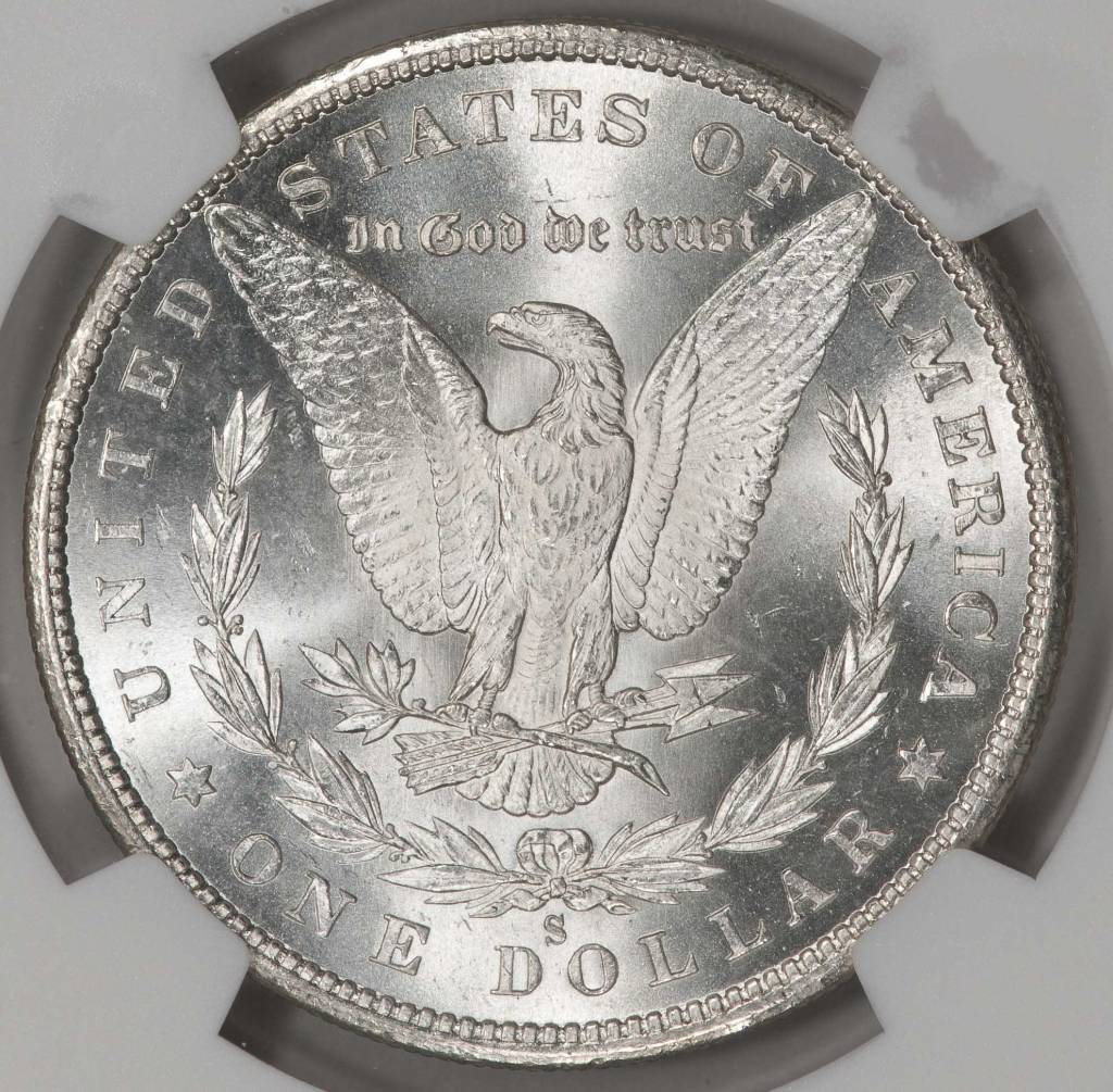 1880-S NGC MS63 Morgan Silver Dollar - Sahara Coins & Precious Metals