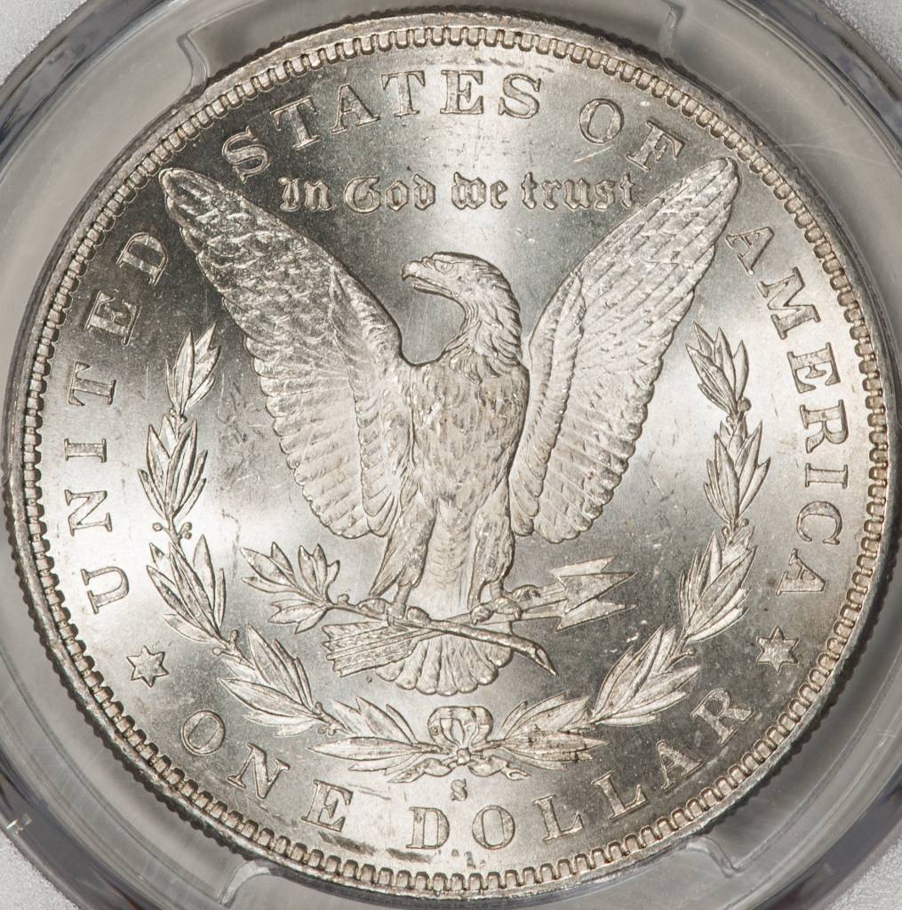 1885-S PCGS MS64 Morgan Silver Dollar - Sahara Coins & Precious Metals